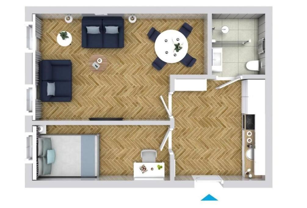 Apartamenty - Mi Happy II Warsaw Ngoại thất bức ảnh